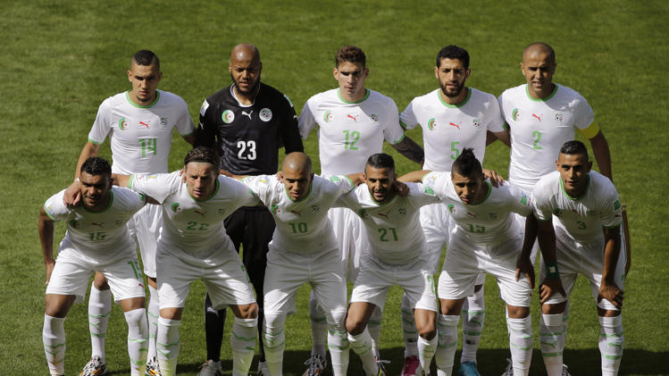 تشكيلة الجزائر الأساسية أمام بلجيكا