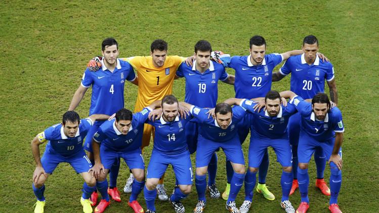 التشكيلة الأساسية لليونان أمام كوستاريكا