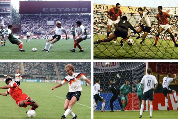 الغلبة كانت للمواجهة الألمانية أمام المنتخبات العربية ماعدا لقاء الجزائر في 82