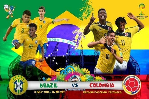 البرازيل في مواجهة كولومبيا الطامحة للذهاب بعيداً في النهائيات