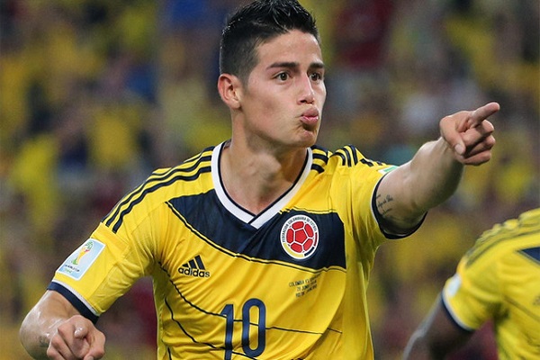 النجم الكولومبي الصاعد خيمس رودريغيز 