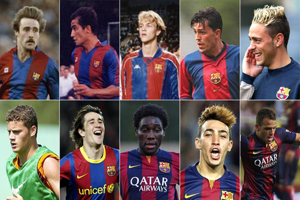 برشلونة يراهن على الحدادي وساندرو لطرد لعنة الرقم 9