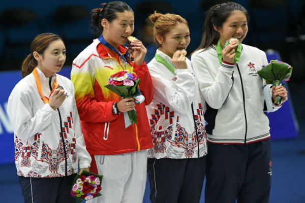 الصين تتصدر جدول ميداليات دورة الألعاب الآسيوية 2014