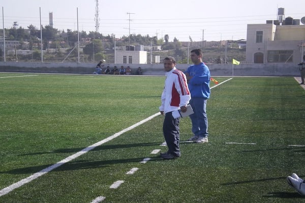 درب منتخب فلسطين لكرة القدم عبد الناصر بركات