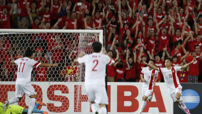 الصين تحجز بطاقتها إلى الدور الثاني من كأس أمم آسيا