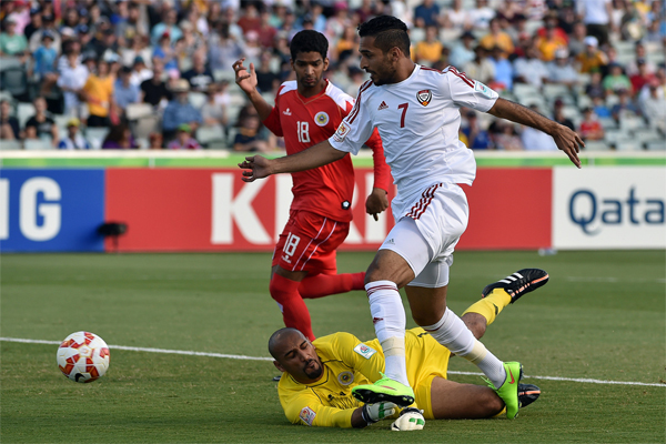 الاماراتي علي مبخوت صاحب اسرع هدف في تاريخ نهائيات كأس اسيا