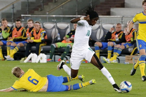 خسارة ساحل العاج أمام السويد