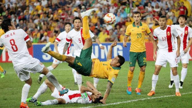 تيم كاهيل يقود استراليا لهزيمة الصين والوصول لنصف نهائي كأس آسيا