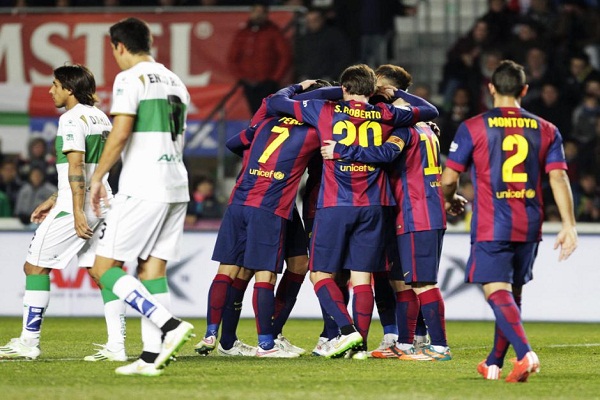 برشلونة يلتهم التشي