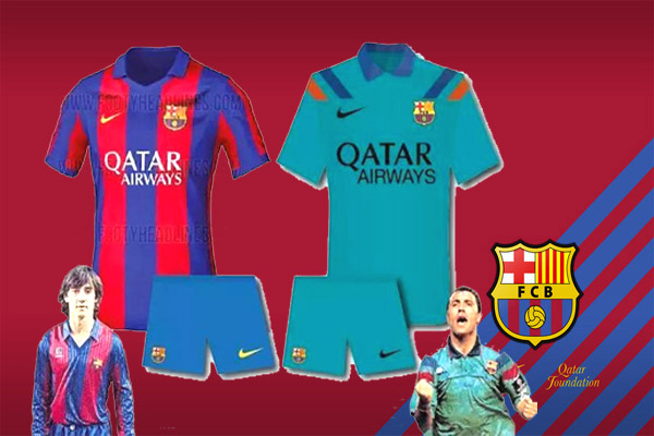 برشلونة يعتزم إعادة ألوان قميصه في التسعينات الموسم المقبل