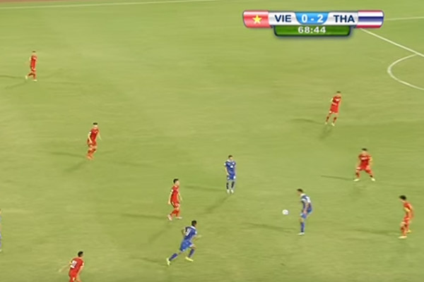 منتخب تايلاند سجل هدفاً رائعاً ومدروساً بطريقة 