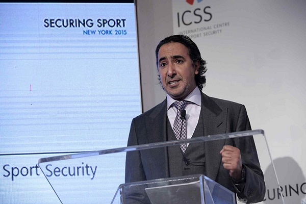 محمد حنزاب رئيس المركز الدولي للأمن الرياضي 