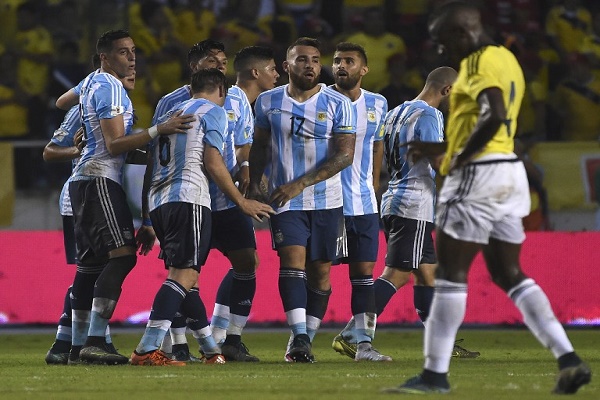 فوز أول للأرجنتين على حساب مضيفتها كولومبيا
