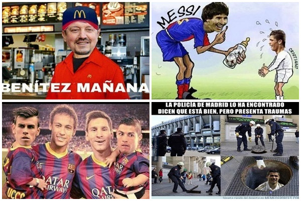 صور تويترية ساخرة من خسارة ريال مدريد في الكلاسيكو