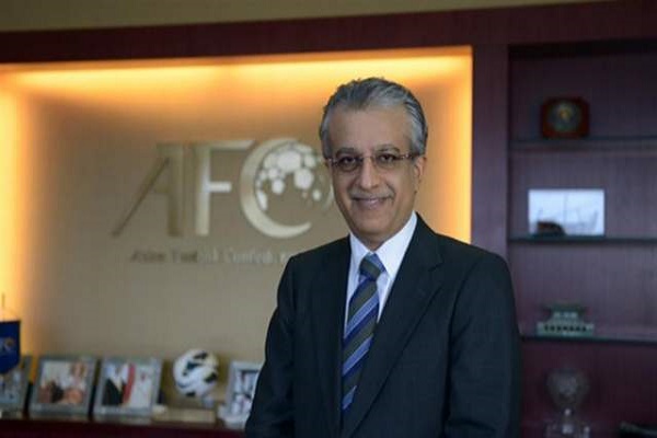 رئيس الاتحاد الاسيوي لكرة القدم الشيخ سلمان بن ابراهيم آل خليفة 