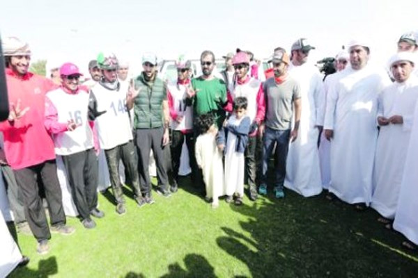 الشيخ راشد بن دلموك آل مكتوم بطلاً لسباق مدينة دبي الدولية للقدرة
