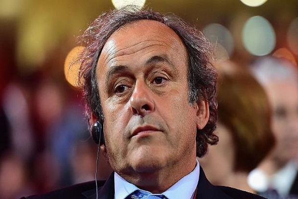  الفرنسي ميشال بلاتيني رئيس الاتحاد الاوروبي لكرة القدم 