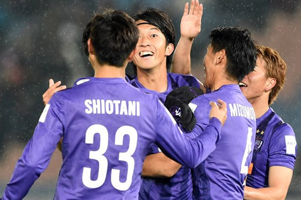 سان فريتشي هيروشيما الياباني بلغ الدوري الربع النهائي من البطولة