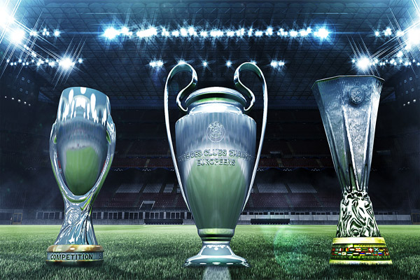 رعة الدور ثمن النهائي من مسابقة دوري ابطال اوروبا لكرة القدم، والدور الثاني من مسابقة الدوري الاوروبي ستقام يوم الأثنين