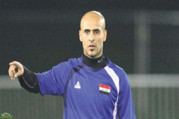 المدافع الدولي العراقي السابق باسم عباس