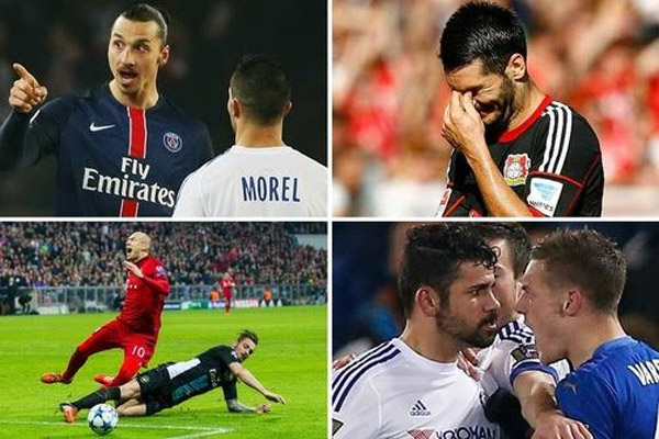 أبرز الأسماء الأكثر غروراً في عالم الساحرة المستديرة