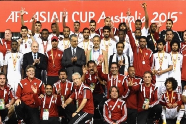 منتخب الإمارات الأول ثالث آسيا