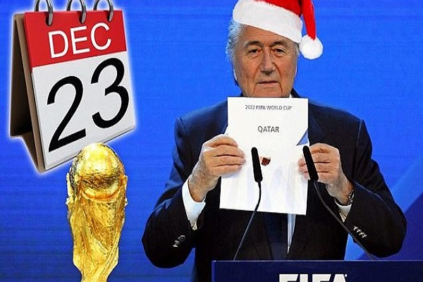 بلاتر يرفض اقامة النهائي قبل يومين من عيد الميلاد