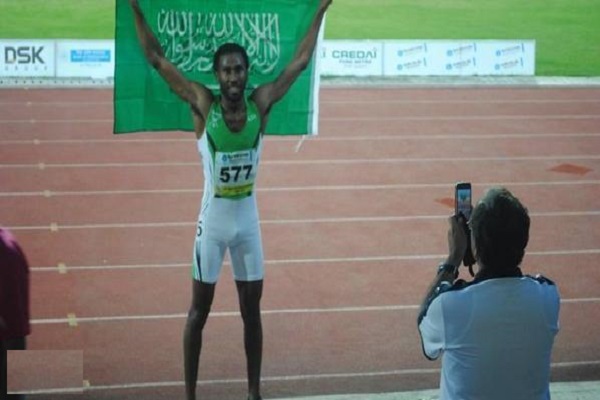 السعودي مسرحي أول في سباق 400 م