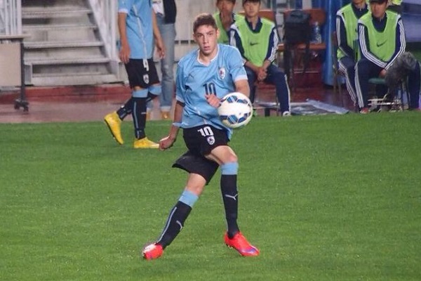 اللاعب الأرجنتيني الشاب فردريكو فالفيردي.