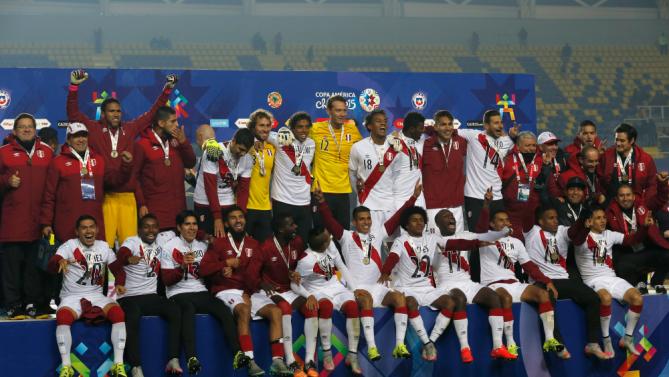 البيرو تكرر إنجاز 2011 وتحرز المركز الثالث للمرة الثانية على التوالي