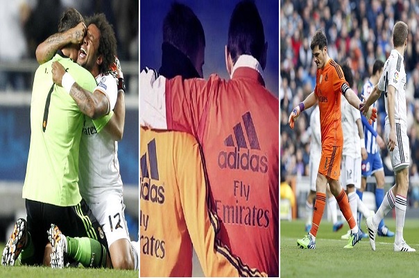 لاعبو ريال مدريد لإيكر كاسياس: وداعاً !