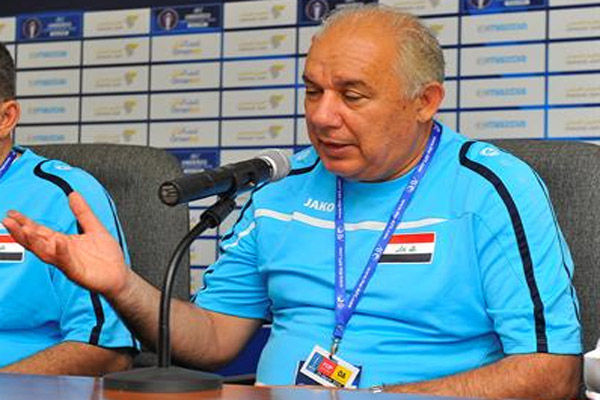 مدرب المنتخب العراقي لكرة القدم يحيى علوان