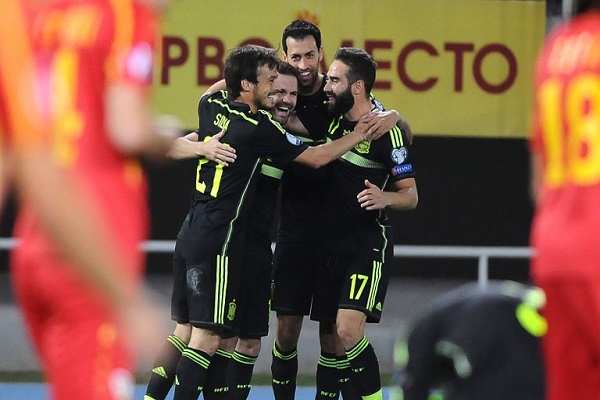 إسبانيا على مشارف نهائيات كأس أوروبا