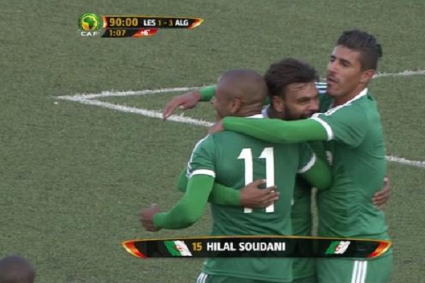 الجزائر تعود من ليسوتو بفوز ثمين