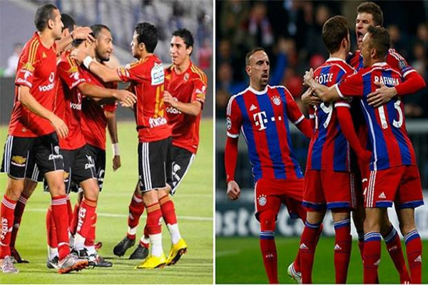 الأهلى المصري لكرة القدم يعتزم اقامة مباراة ودية خيرية مع نادي بايرن ميونيخ الألماني