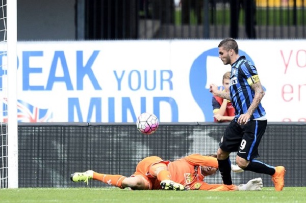 انتر يواصل بدايته النارية