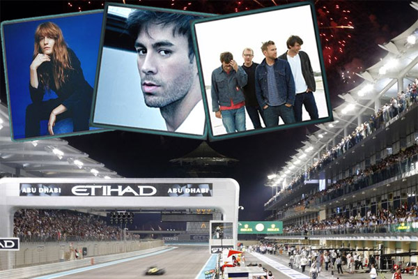فنانين وفرق غنائية ستمتع محبي سباقات الفورمولا 1 بأبوظبي