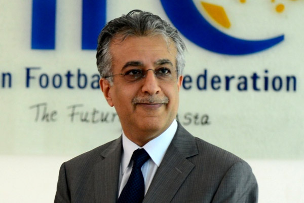 الشيخ سلمان بن إبراهيم آل خليفة رئيس الاتحاد الآسيوي لكرة القدم