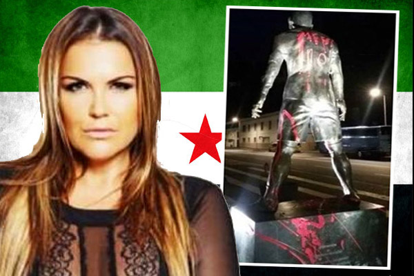 شقيقة رونالدو اعتذرت للشعب السوري عن تصريحاتها السابقة