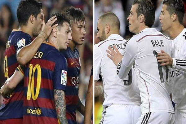تنافس محموم بين هجوم برشلونة وريال مدريد