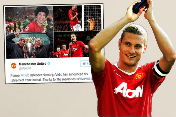 المدافع الدولي الصربي السابق نيمانيا فيديتش يسدل الستار على مسيرته عن 34 عاما