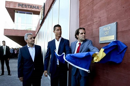 كريستيانو رونالدو يدشن فندقاً جديداً يحمل اسمه