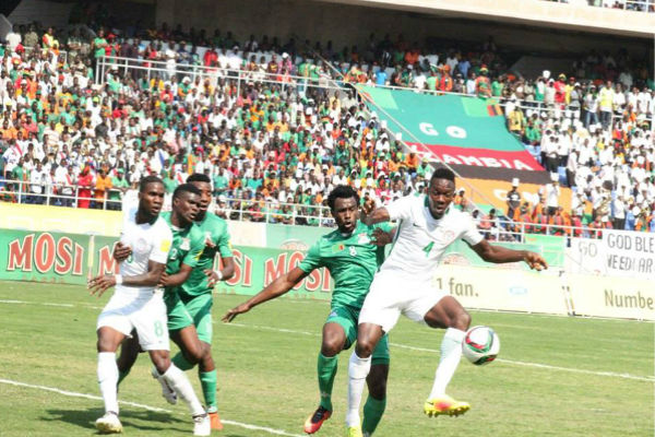 خسارة زامبيا أمام نيجيريا في التصفيات المونديالية