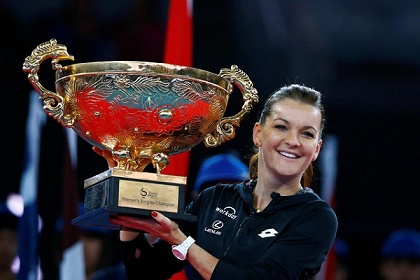 رادفانسكا تحرز لقب دورة بكين