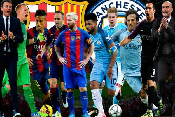  5 ثنائيات مرتقبة في مواجهة برشلونة ومانشستر سيتي