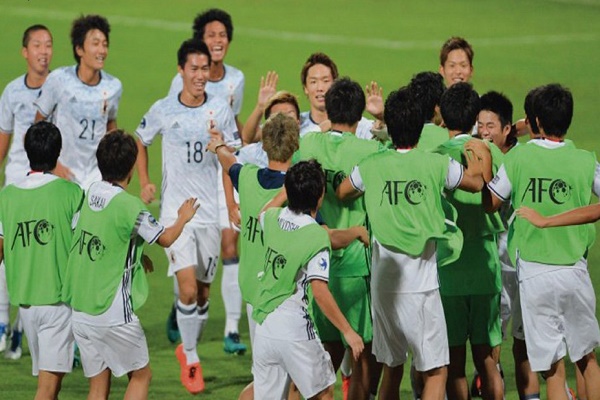 اليابان تهزم السعودية وتتوج بلقب كأس آسيا للشباب
