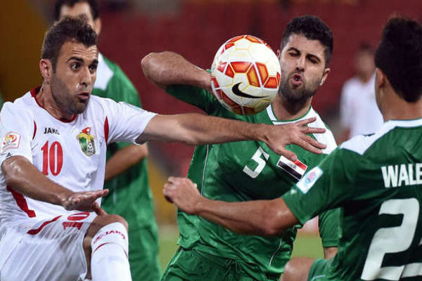 الأردن يلتقي العراق في مباراة دولية ودية