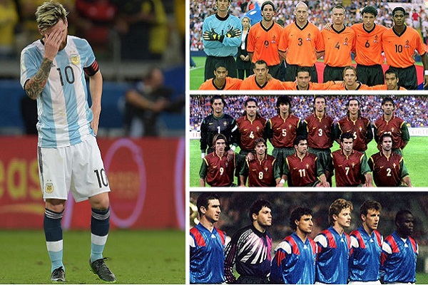 باتت الأرجنتين قريبة من الدخول لقائمة أشهر حالات الإقصاء من نهائيات كأس العالم التي تعرض لها كبار المنتخبات العالمية
