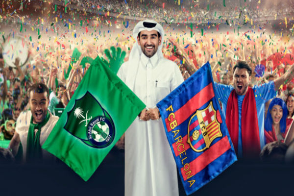 الجماهير الخليجية تنتظر بشغف قدوم نجوم برشلونة إلى الدوحة