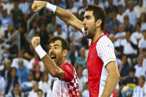 كرواتيا تتقدم على الأرجنتين في ثاني أيام نهائي كأس ديفيس